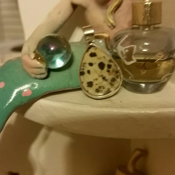 NEW Dalmatian Jasper NECKLACE - Picture 4 of 5